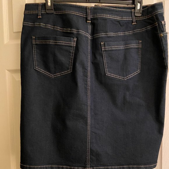 Jessica London Denim Skirt - Picture 2 of 3